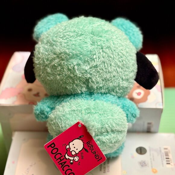 NWT Sanrio Pochacco in Panda Costume 6-7” plushie - Picture 2 of 3